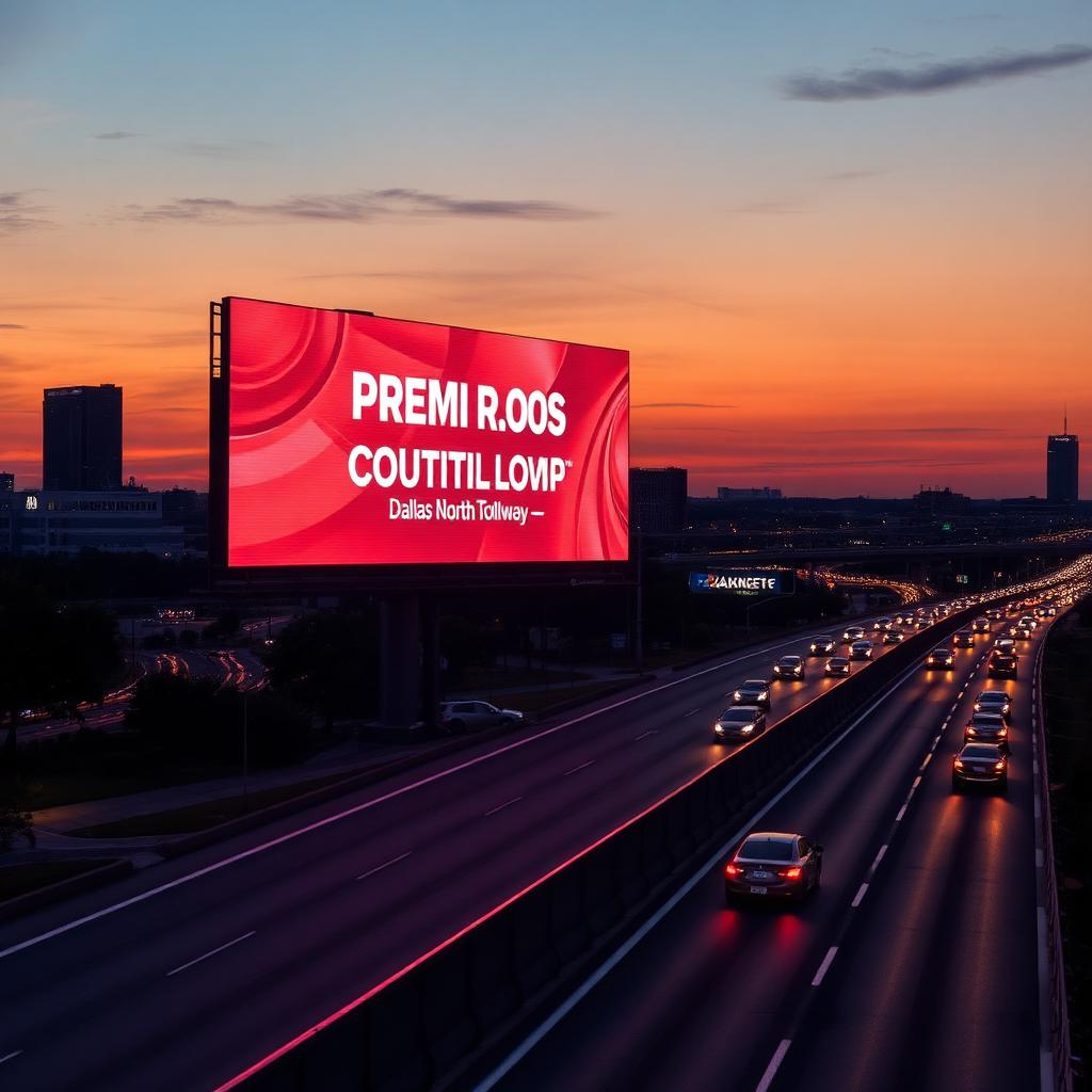 Dallas North Tollway billboard